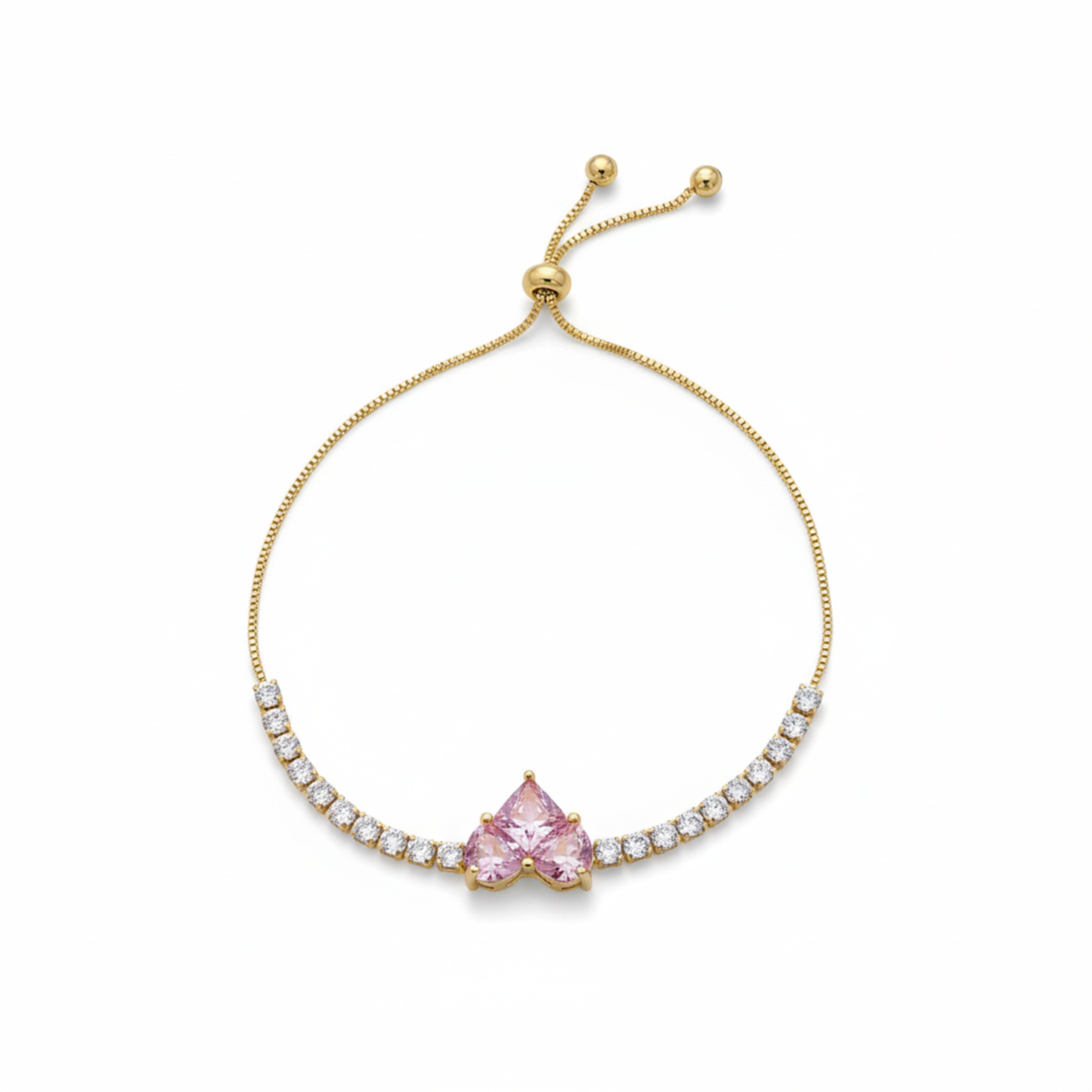 Blush Heart Bracelet GWB -117