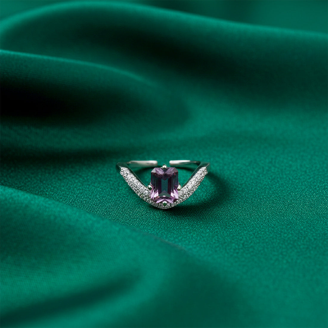 Royal Amethyst Radiance Ring GWR -60