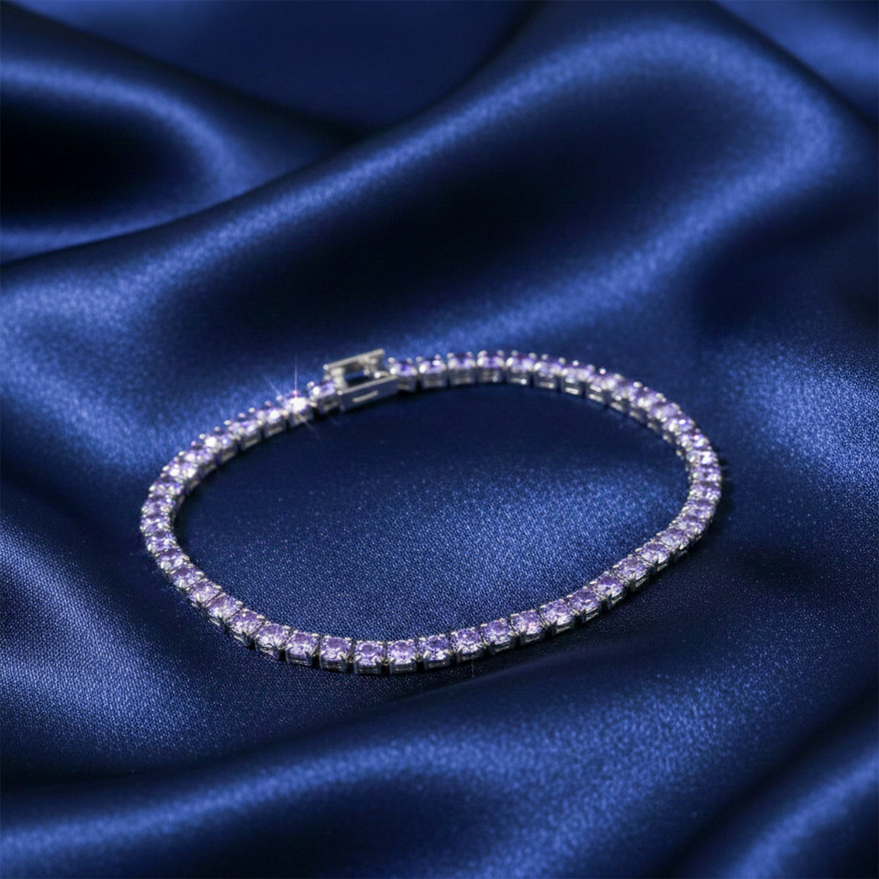 Lavender Luxe Tennis Bracelet GWB -73