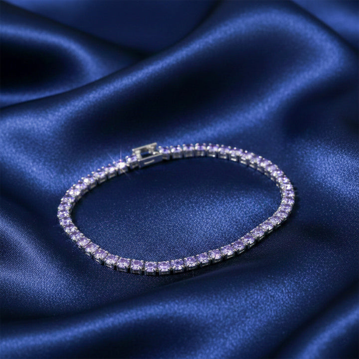 Lavender Luxe Tennis Bracelet GWB -73