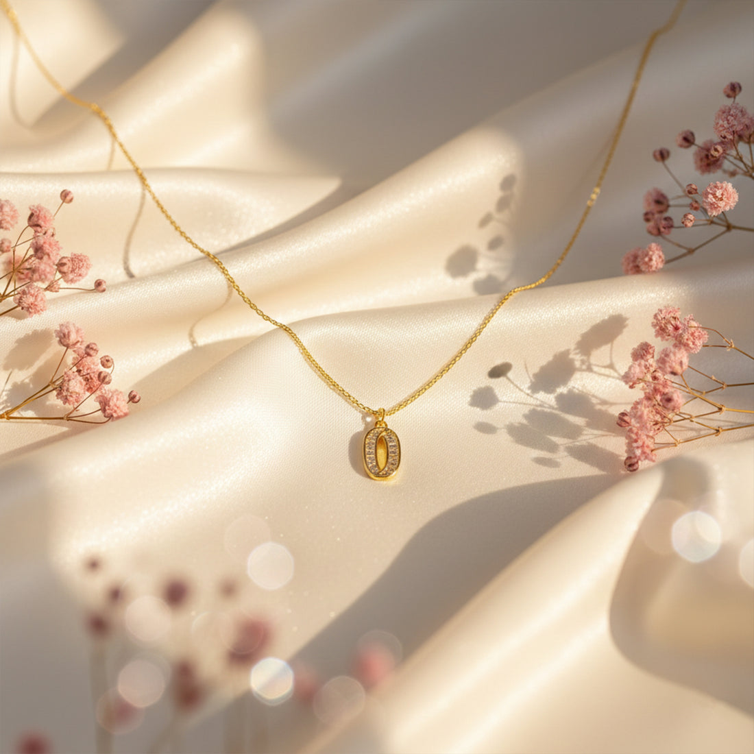 Elegant Alphabet Letter Pendant GWN -46