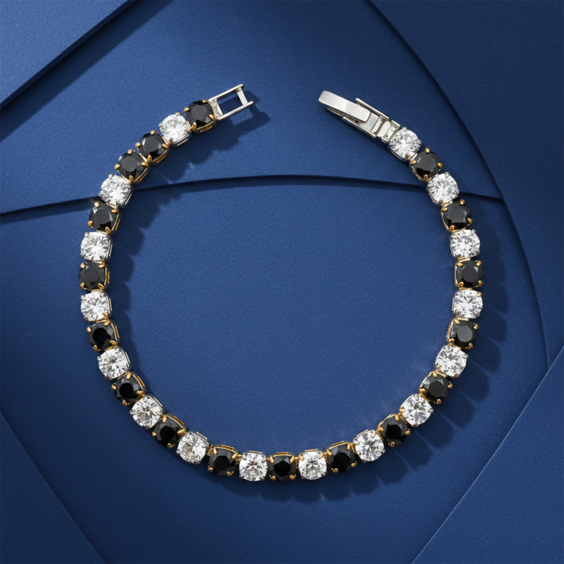 Spark Dual Crystal Tennis Bracelet GWB -57