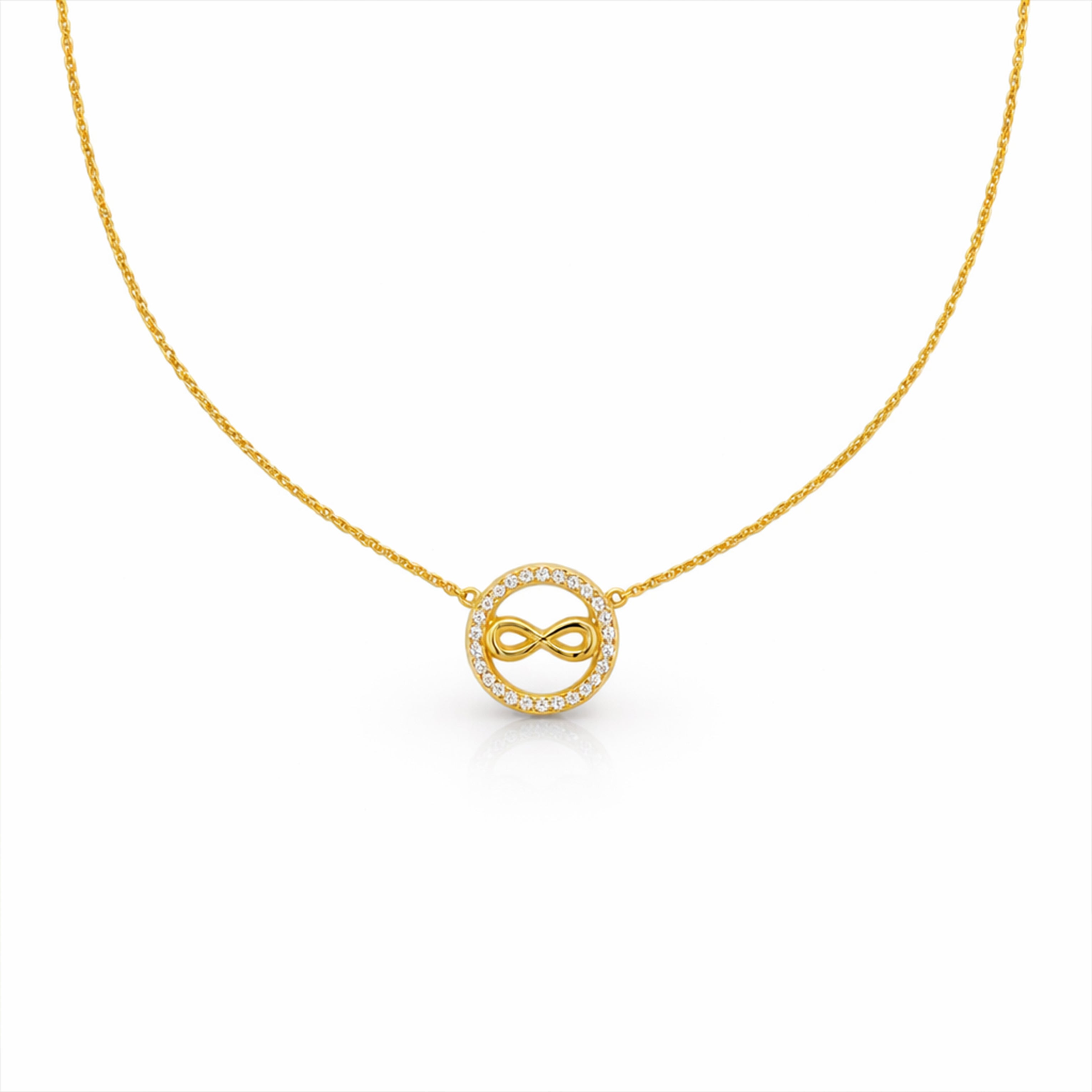 Elegant Infinity Pendant GWN -50