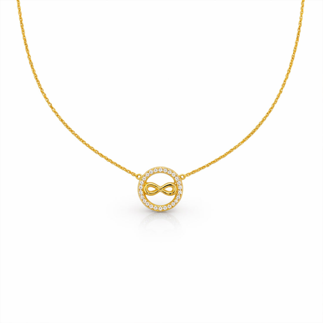 Elegant Infinity Pendant GWN -50