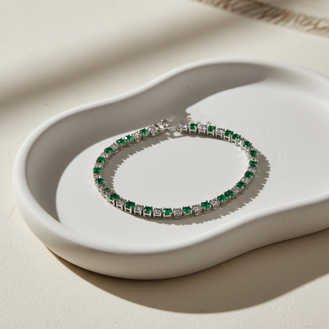 Spark Crystal Tennis Bracelet GWB -61