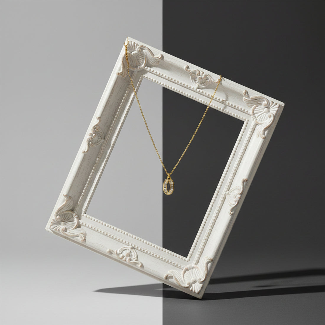 Elegant Alphabet Letter Pendant GWN -46