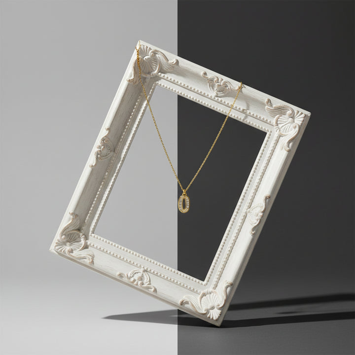 Elegant Alphabet Letter Pendant GWN -46