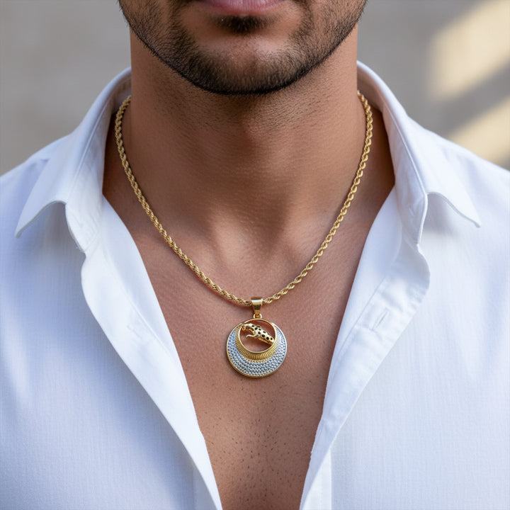 Leopard Halo Pendant GMP -5