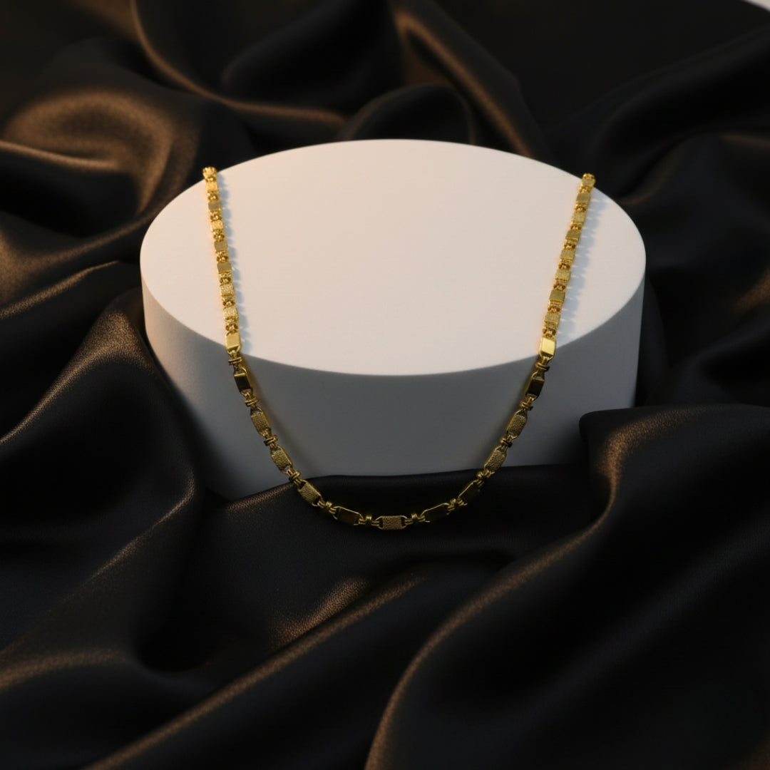 Jigar Two-Tone Designer Men's Chain