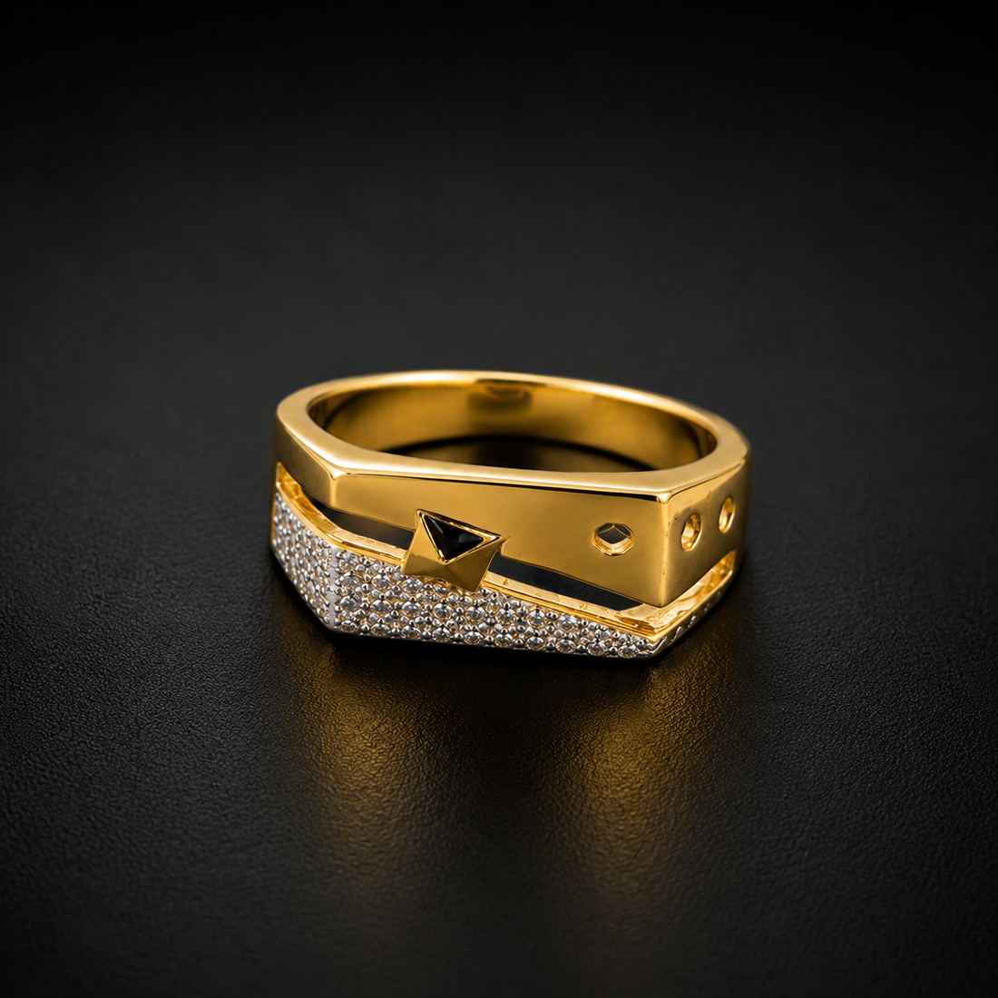 Golden Arrow Edge Ring GMR -26