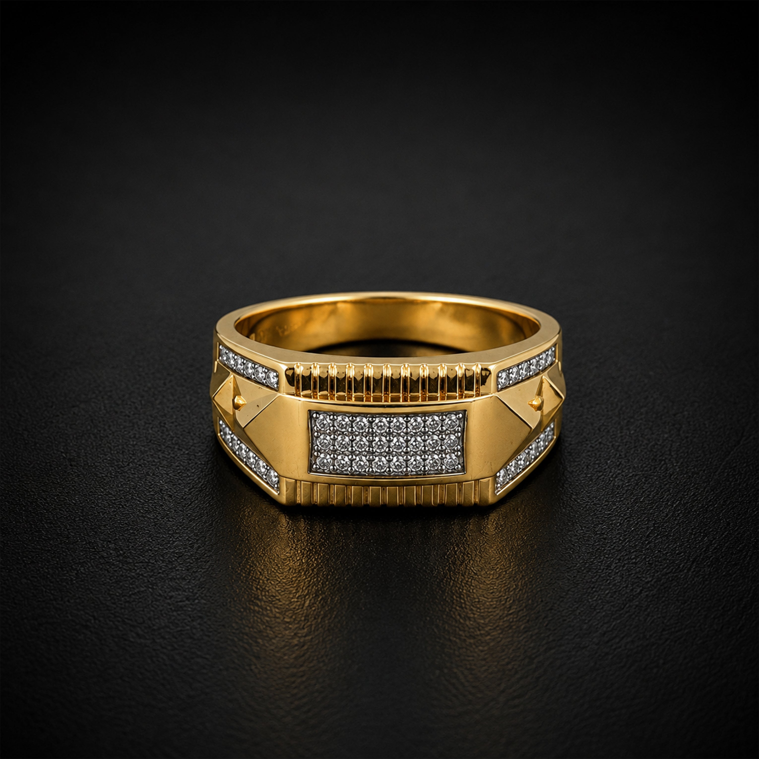 Royal Bar Gold Ring GMR -30