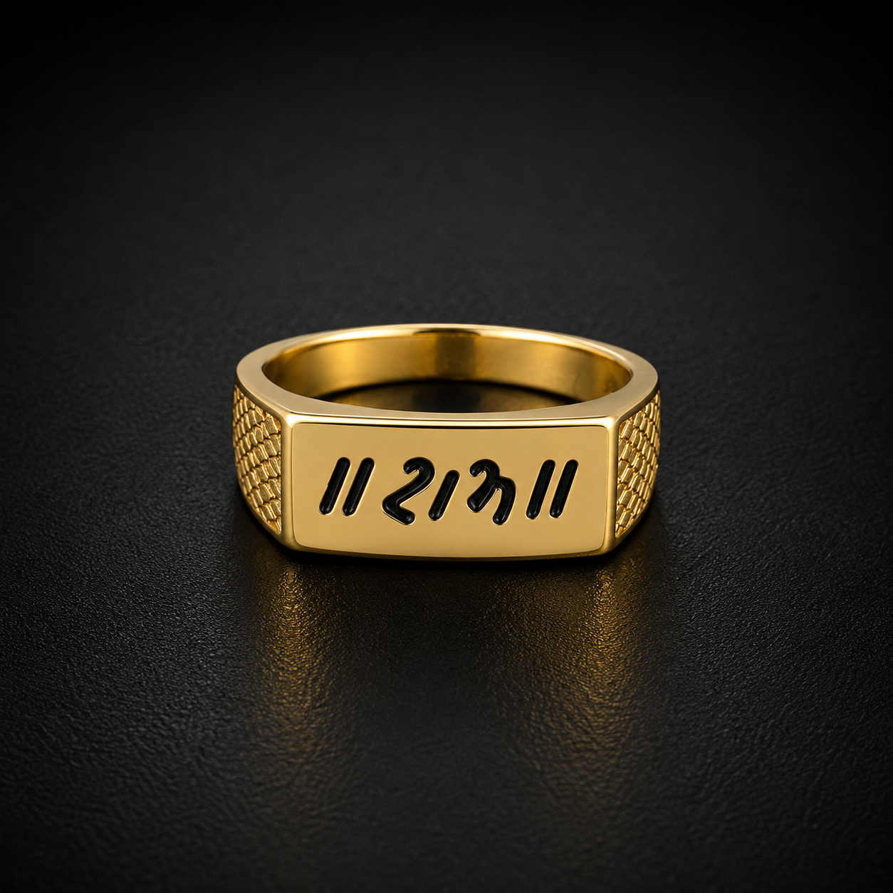 Sanskrit Power Gold Ring GMR -31