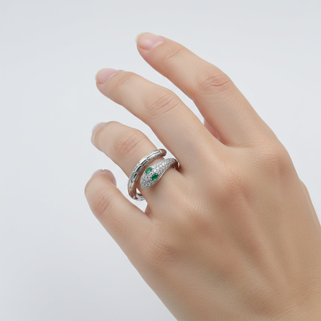 Emerald Viper Wrap Ring GWR -77