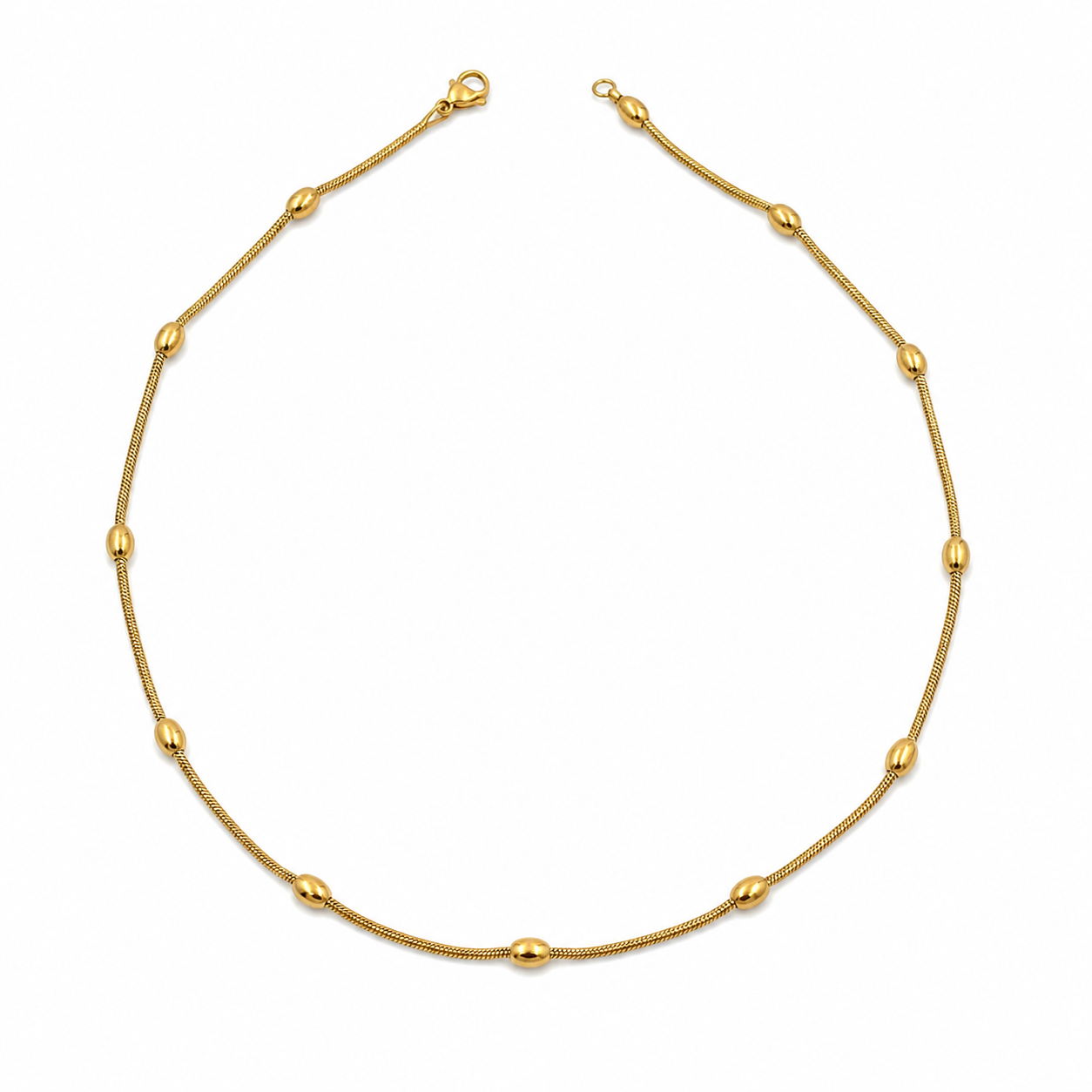 Dainty Gold Station chain GMC -45