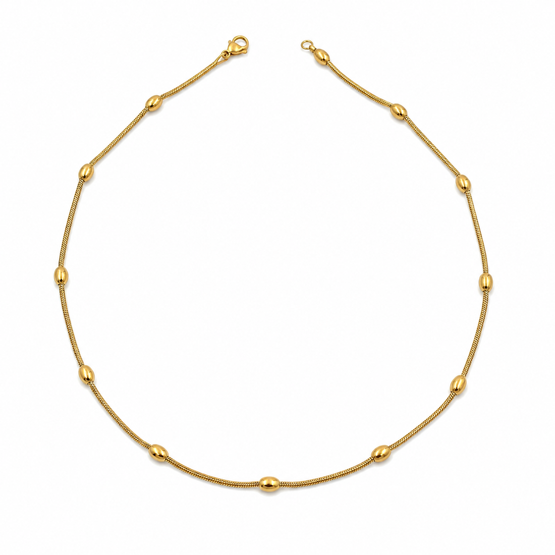 Dainty Gold Station chain GMC -45