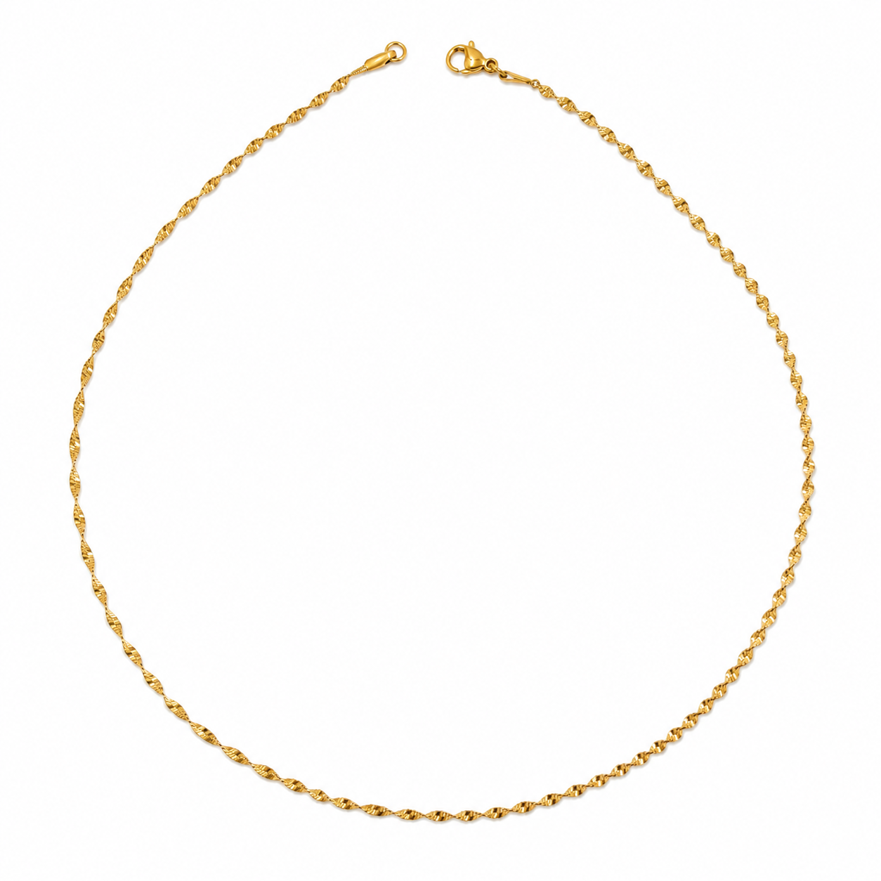 Gold Twist Chain GMC -43