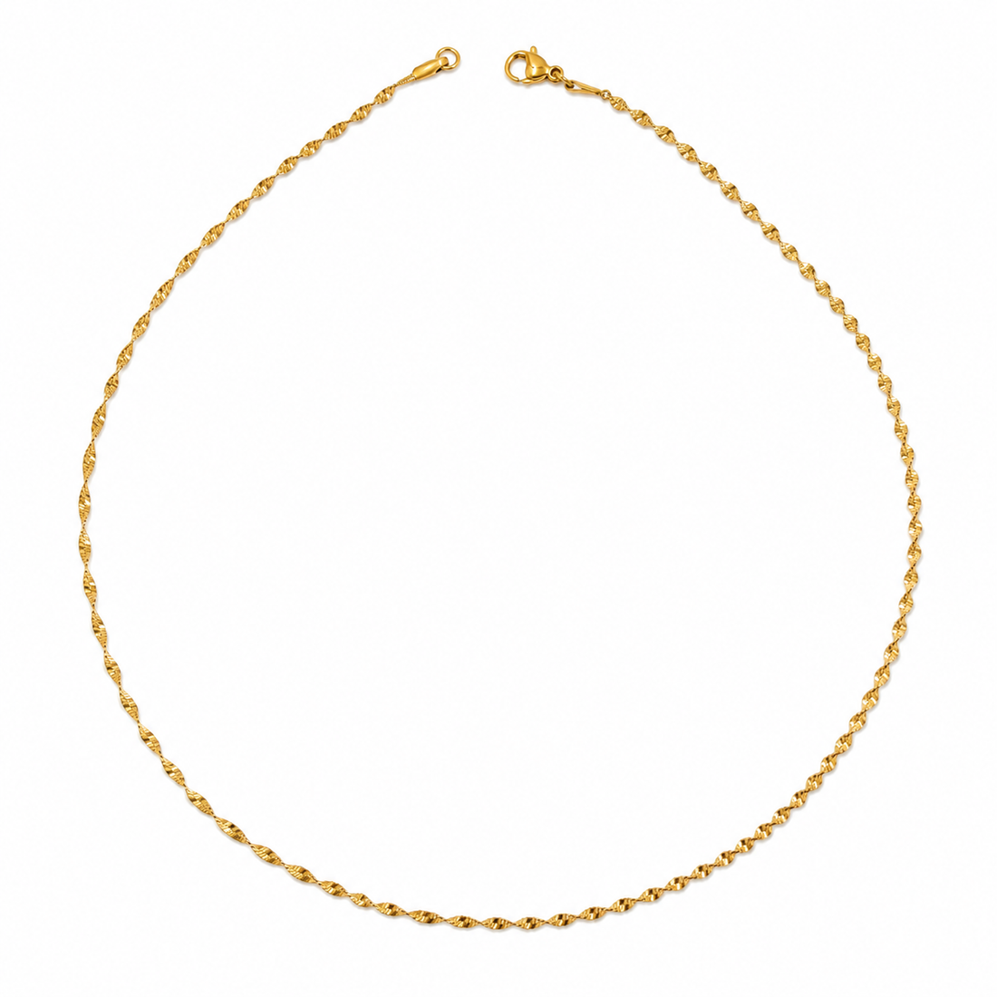 Gold Twist Chain GMC -43
