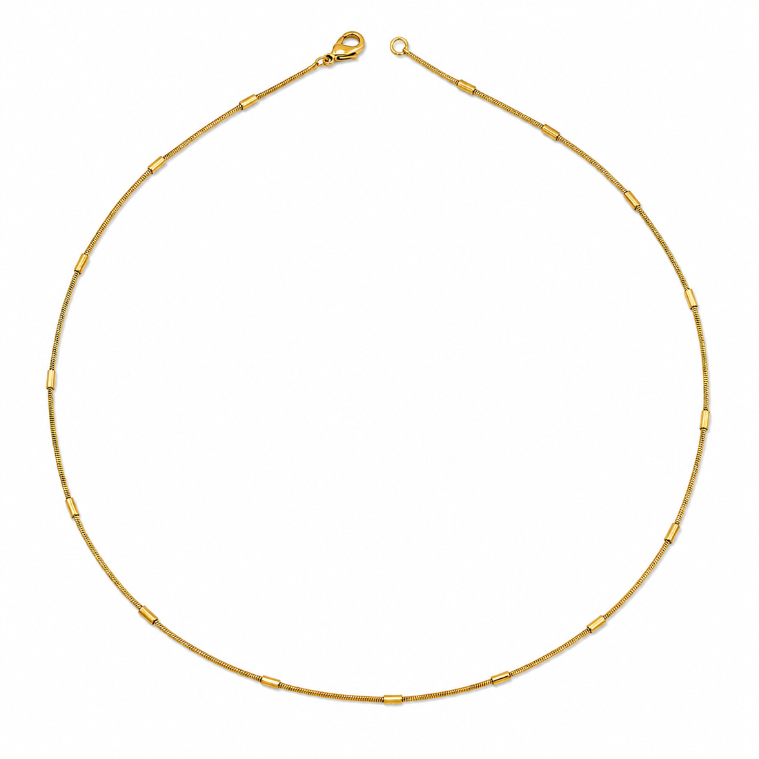 Gold Beaded Chain GMC -35