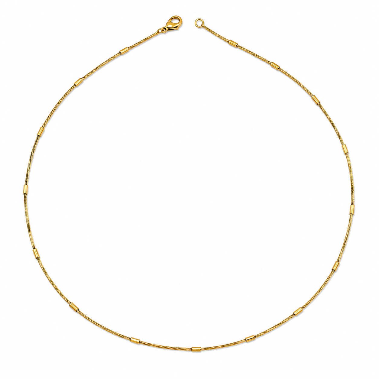 Gold Station Snake Chain GMC -44