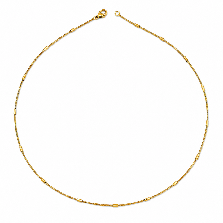 Gold Station Snake Chain GMC -44