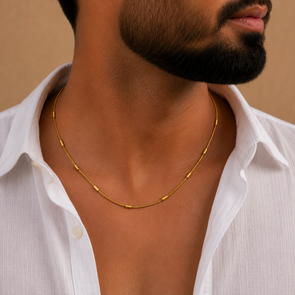 Gold Station Snake Chain GMC -44