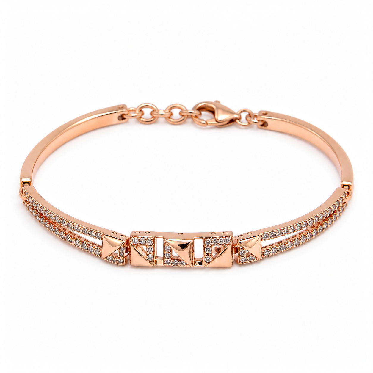 Elegant Rose Gold Bracelet GWB -172
