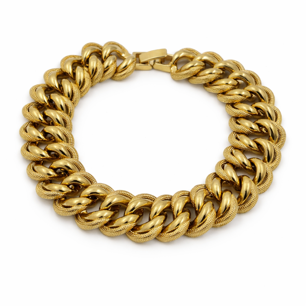 Imperial Cuban Gold Bracelet GMB -15