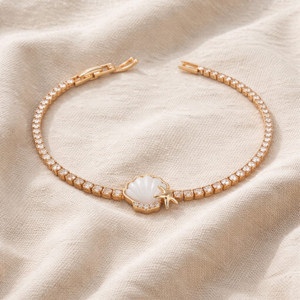 Seashell Star Luxe Bracelet GWB -101