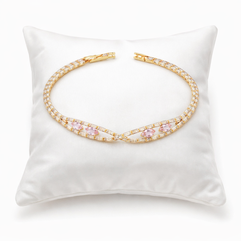 Blush Royale Crystal Bracelet GWB -125