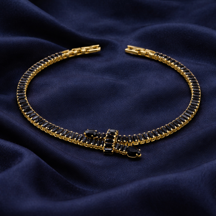 Noir Bow Luxe Bracelet GWB -126