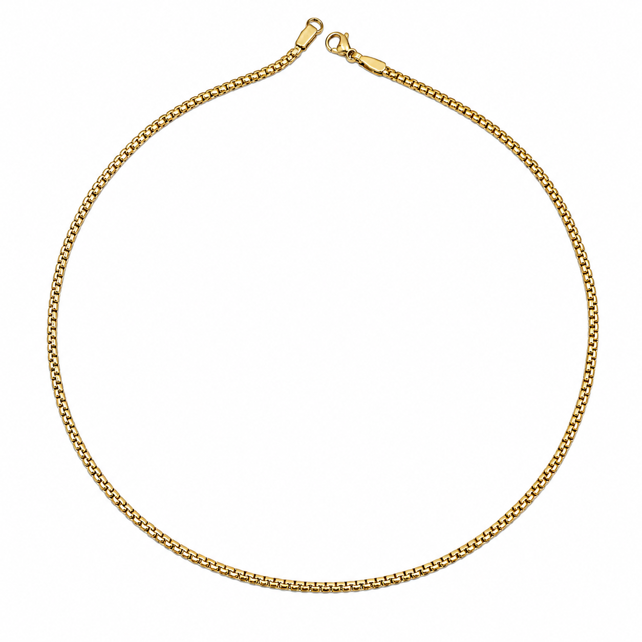 Gold Plated Box Chain