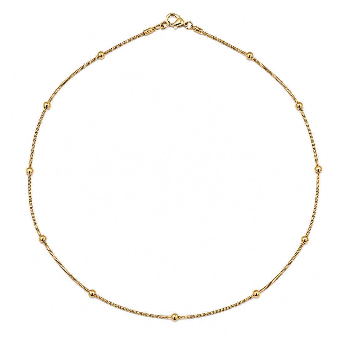 Beaded Snake Chain