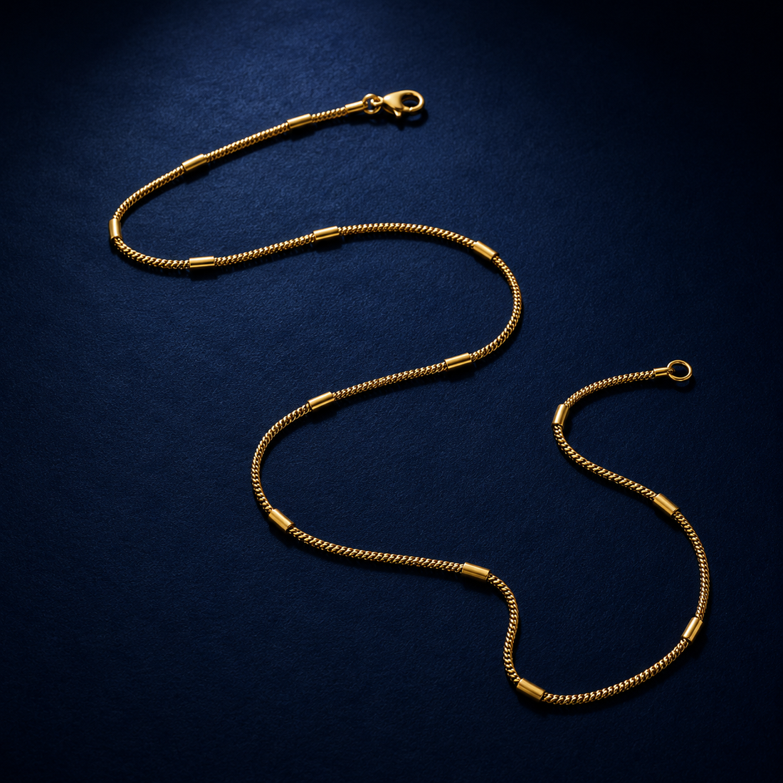 Beaded Station Necklace