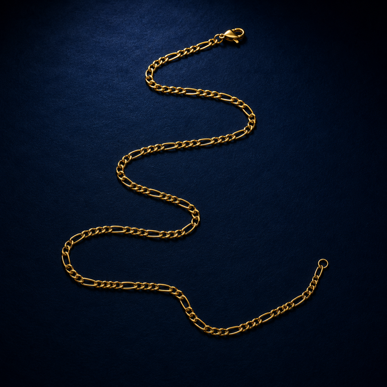 Gold Plated Figaro Chain