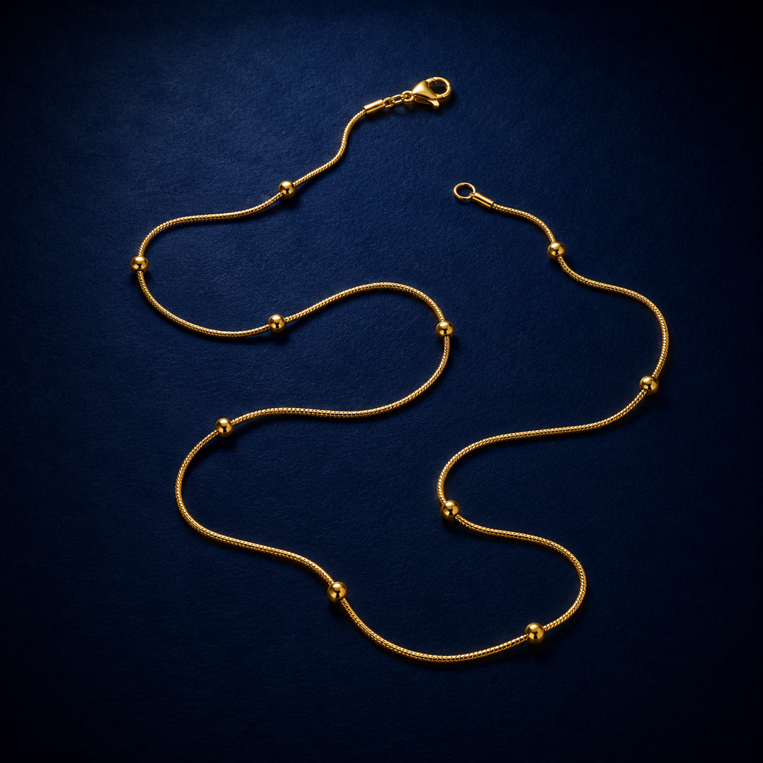 Beaded Snake Chain