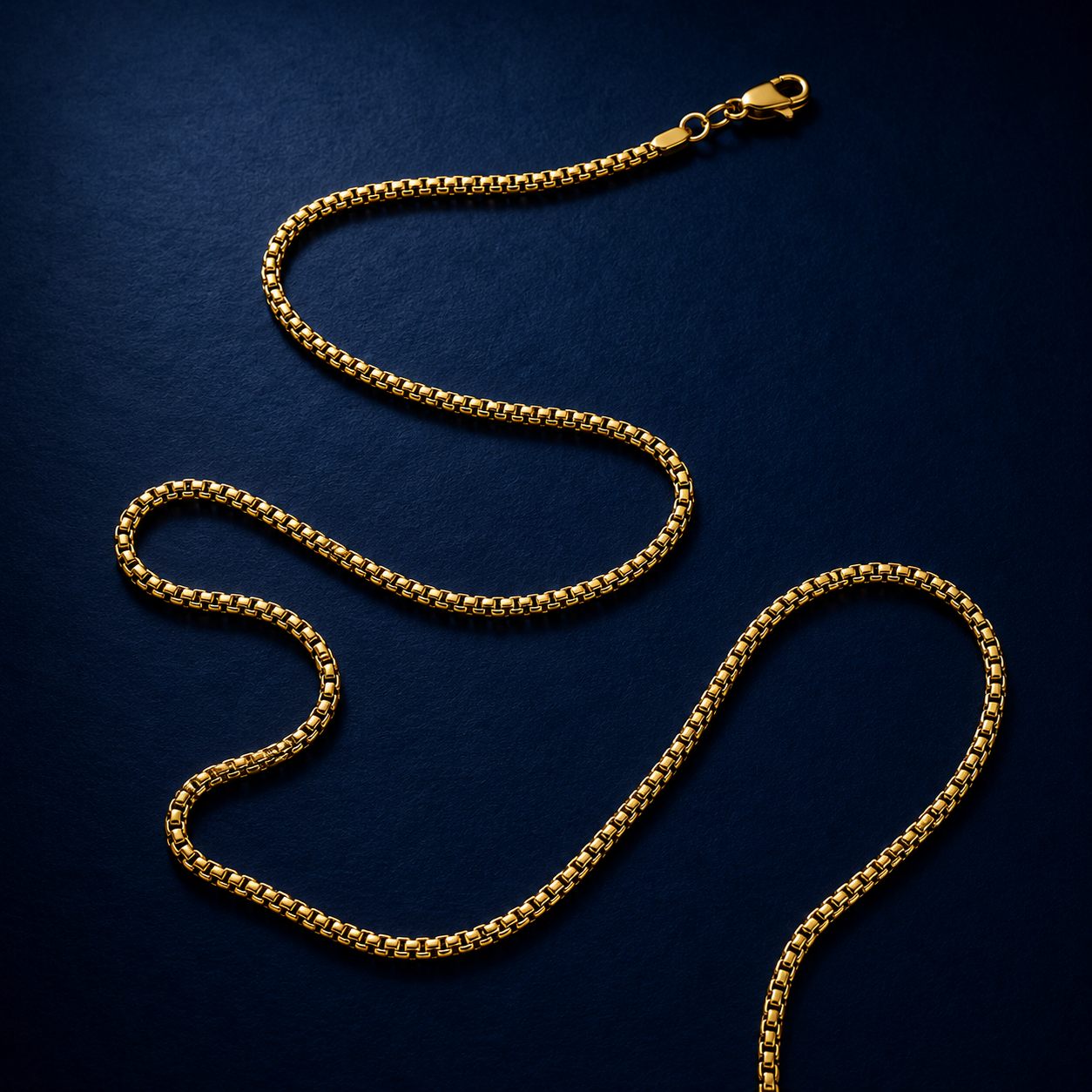Gold Plated Box Chain