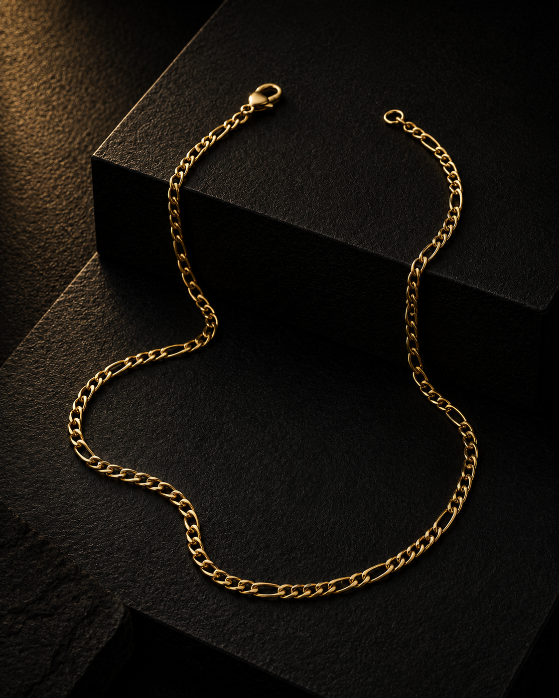 Gold Plated Figaro Chain