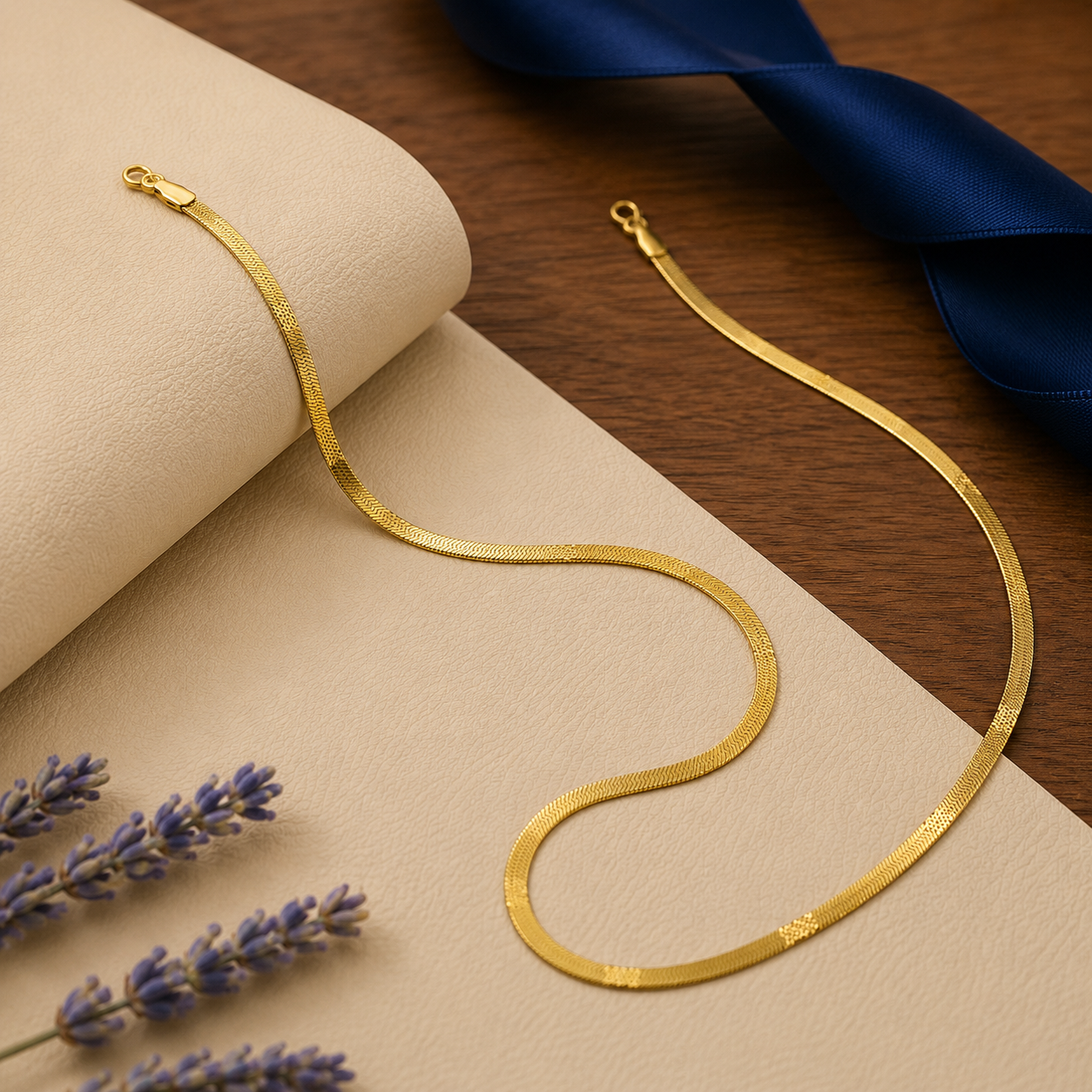 Herringbone Snake Chain