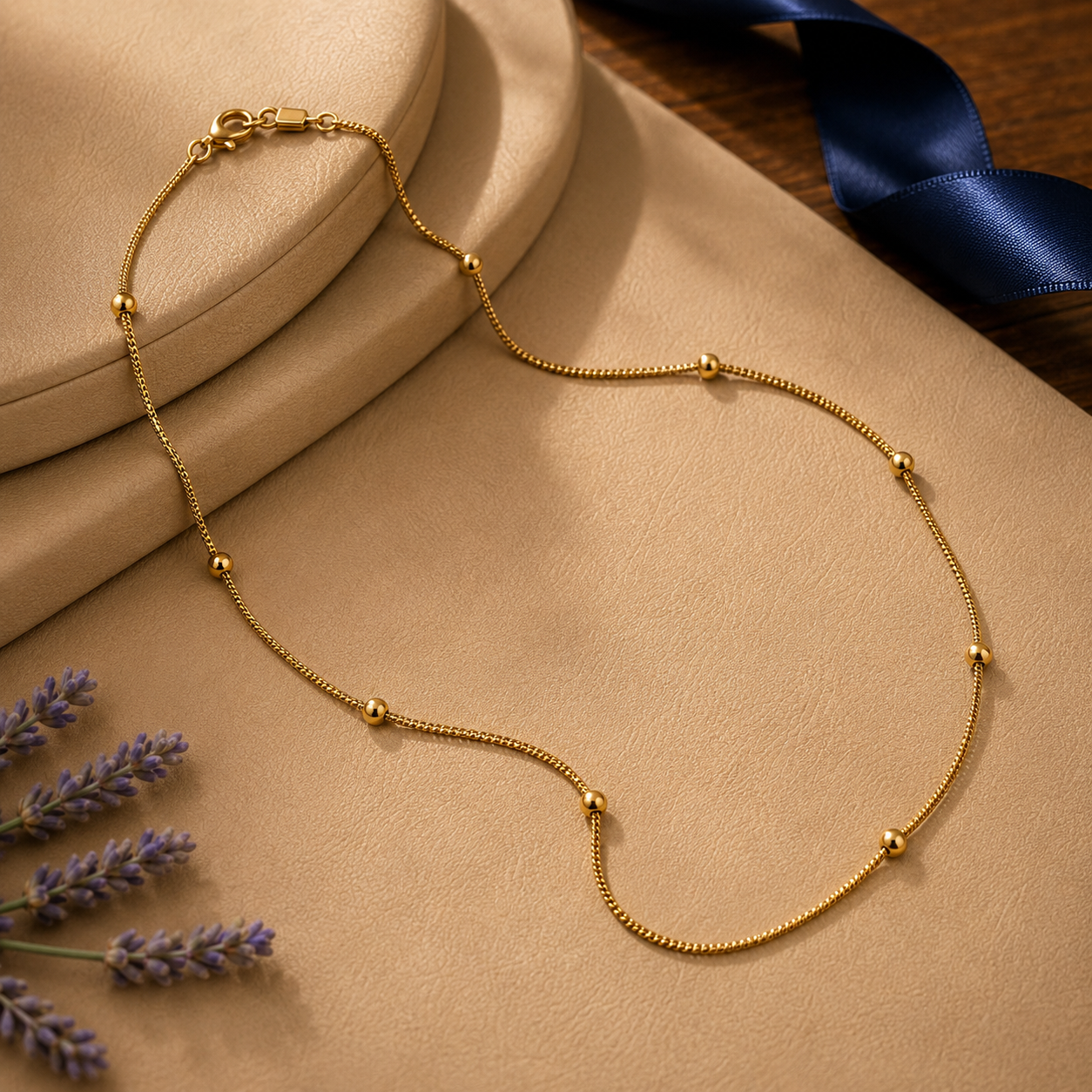 Beaded Snake Chain