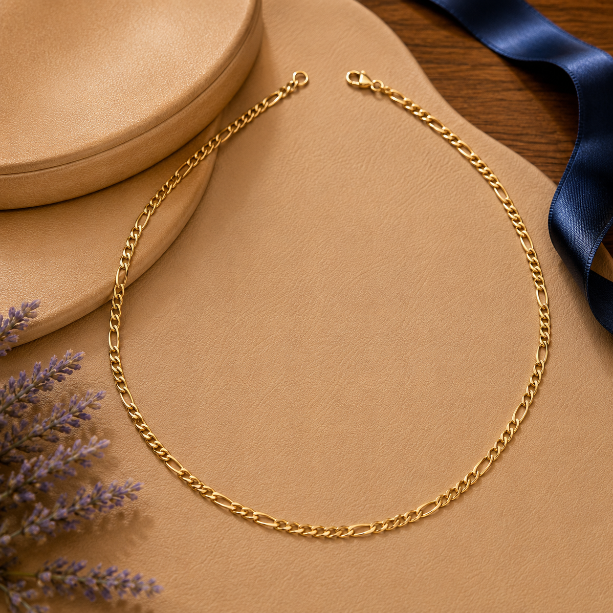 Gold Plated Figaro Chain