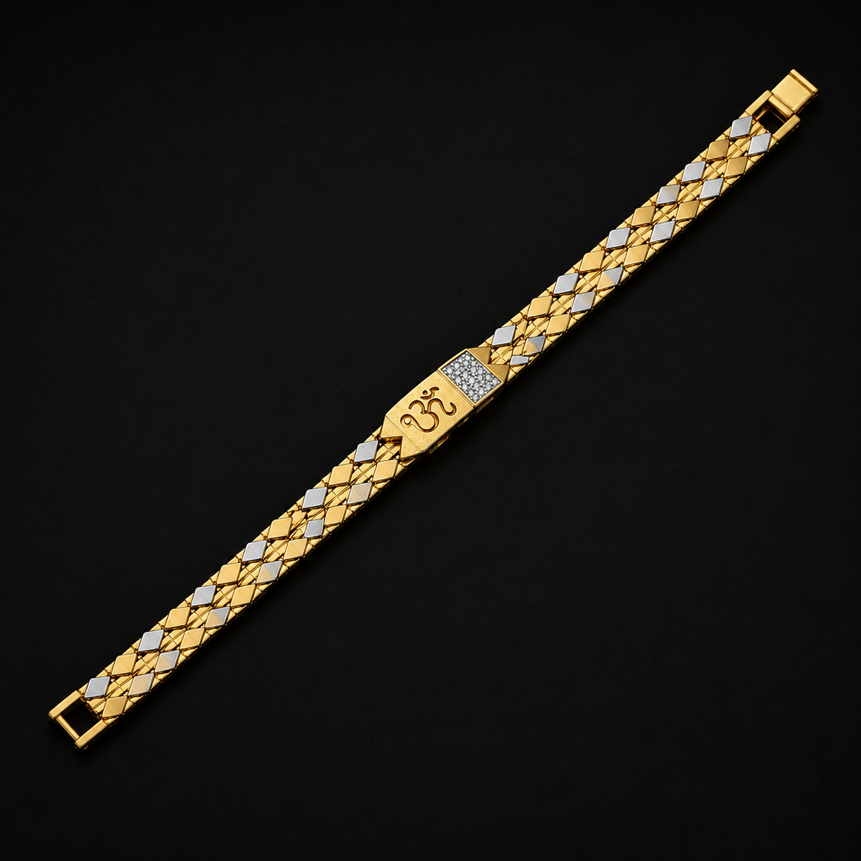 Divine Om Gold Bracelet GMB -11