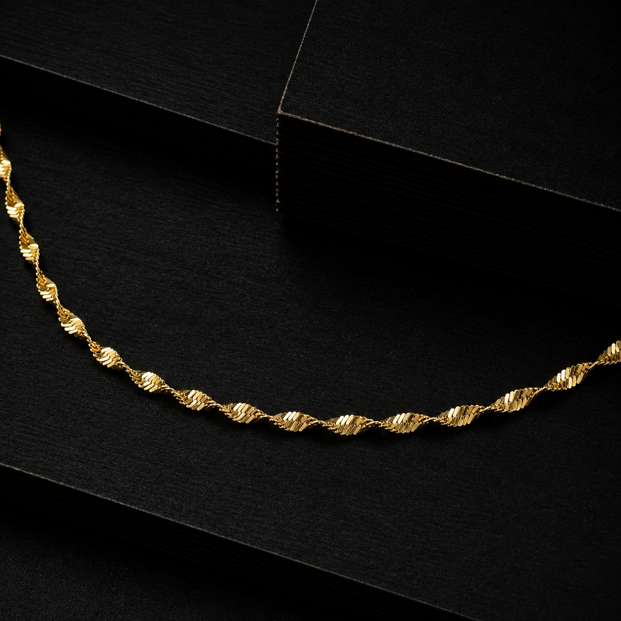Gold Twist Chain GMC -43
