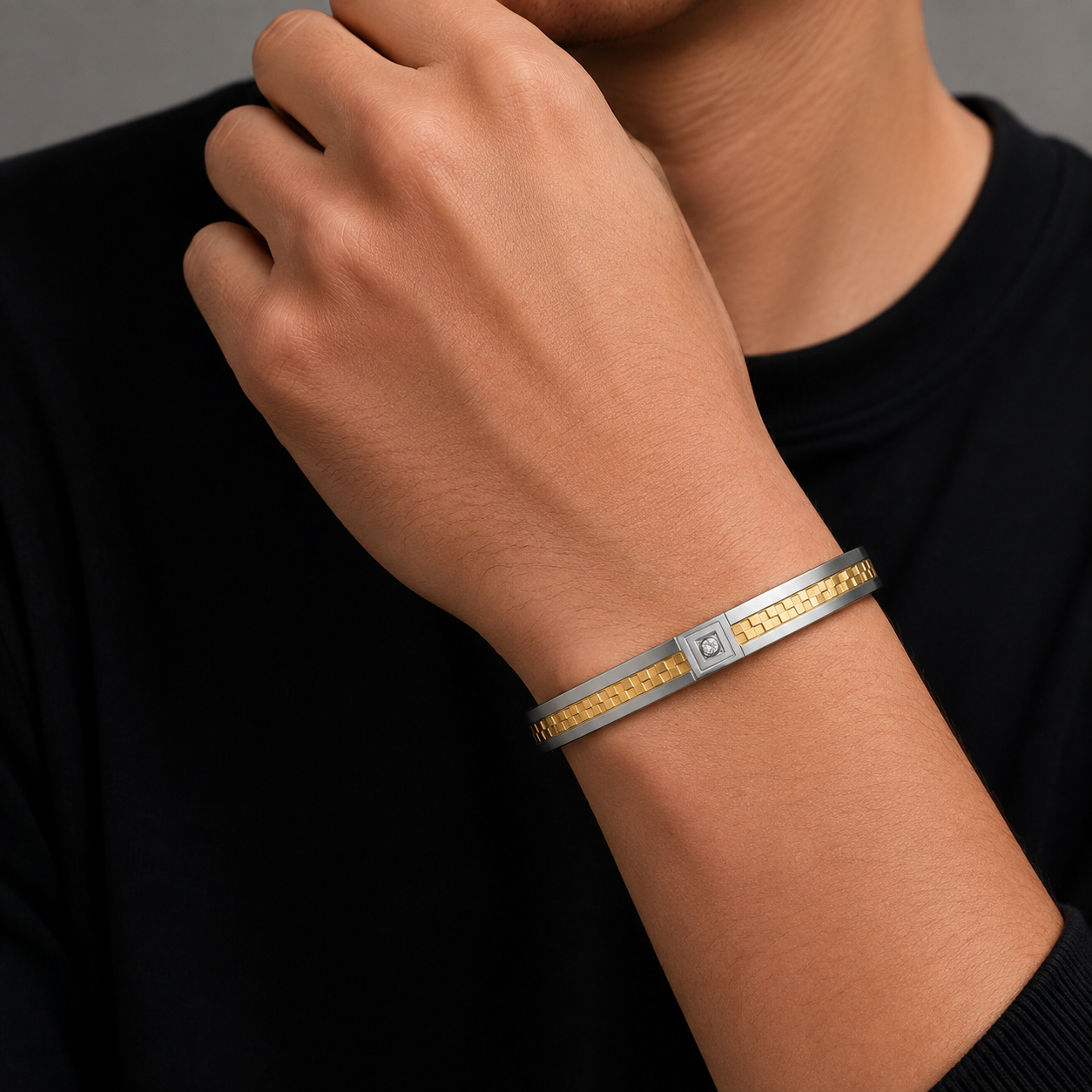 D Dot Bracelet for Men