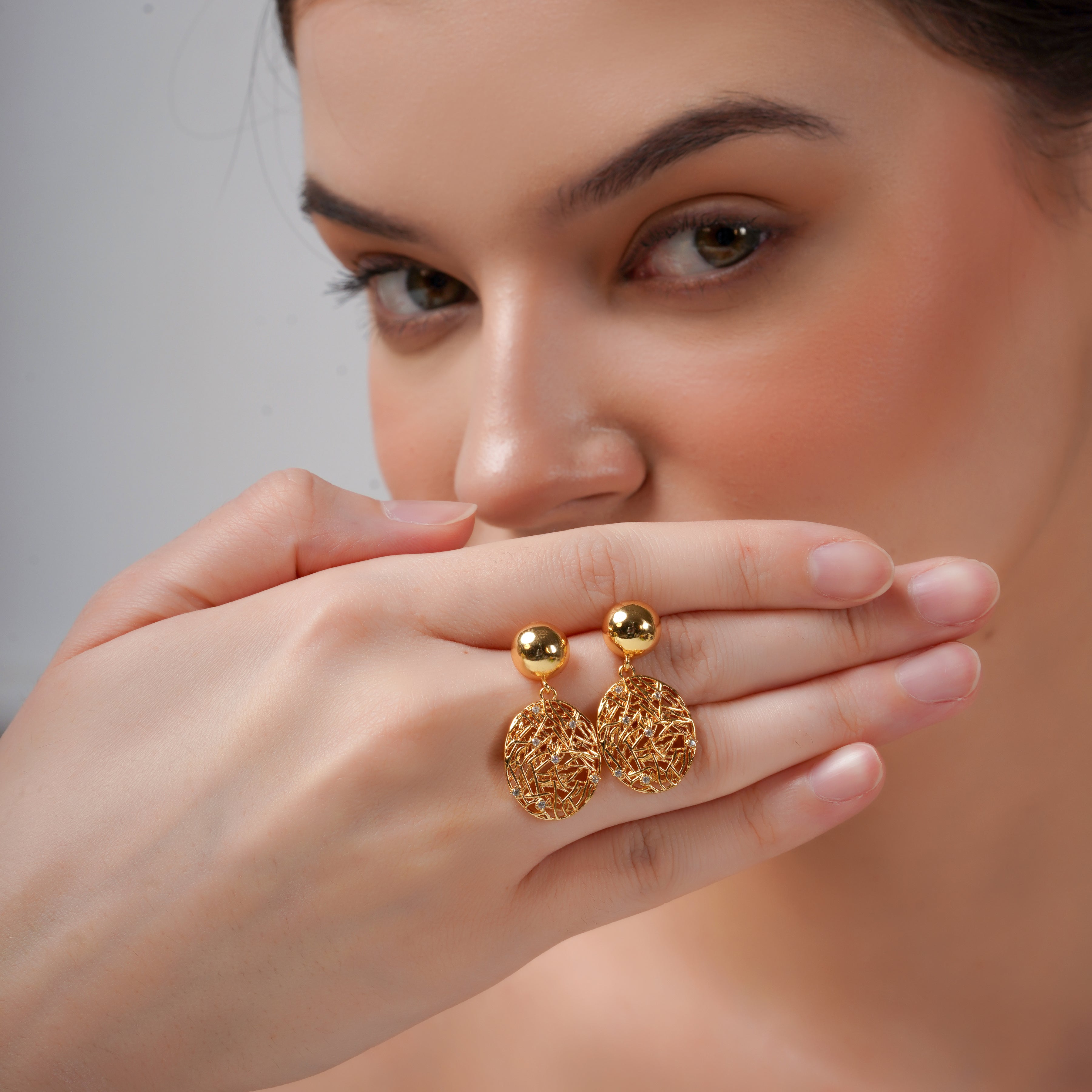 Sunora Weave Drops earrings