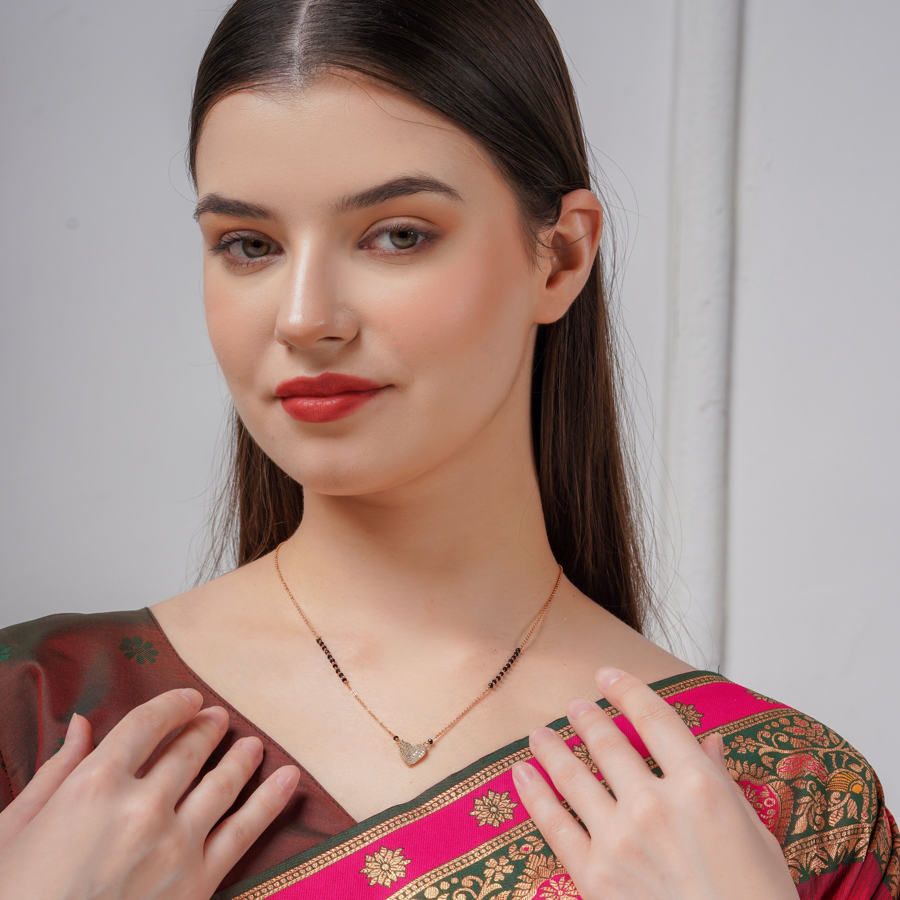 Prayal Heart Mangalsutra Fo Men