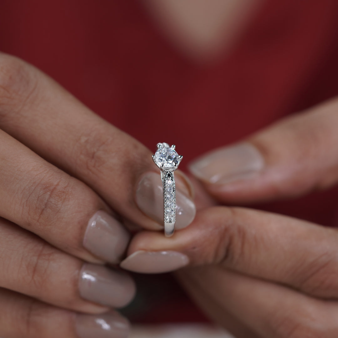 Pari Pave Womens Ring