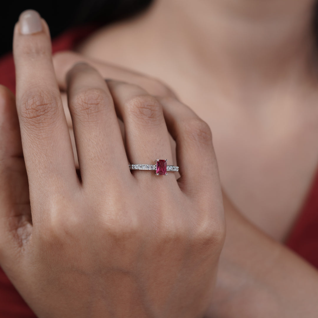 Pink Enigma  Womens Ring