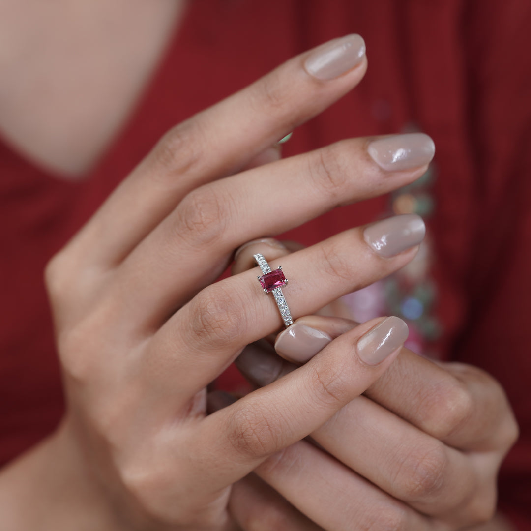 Pink Enigma  Womens Ring