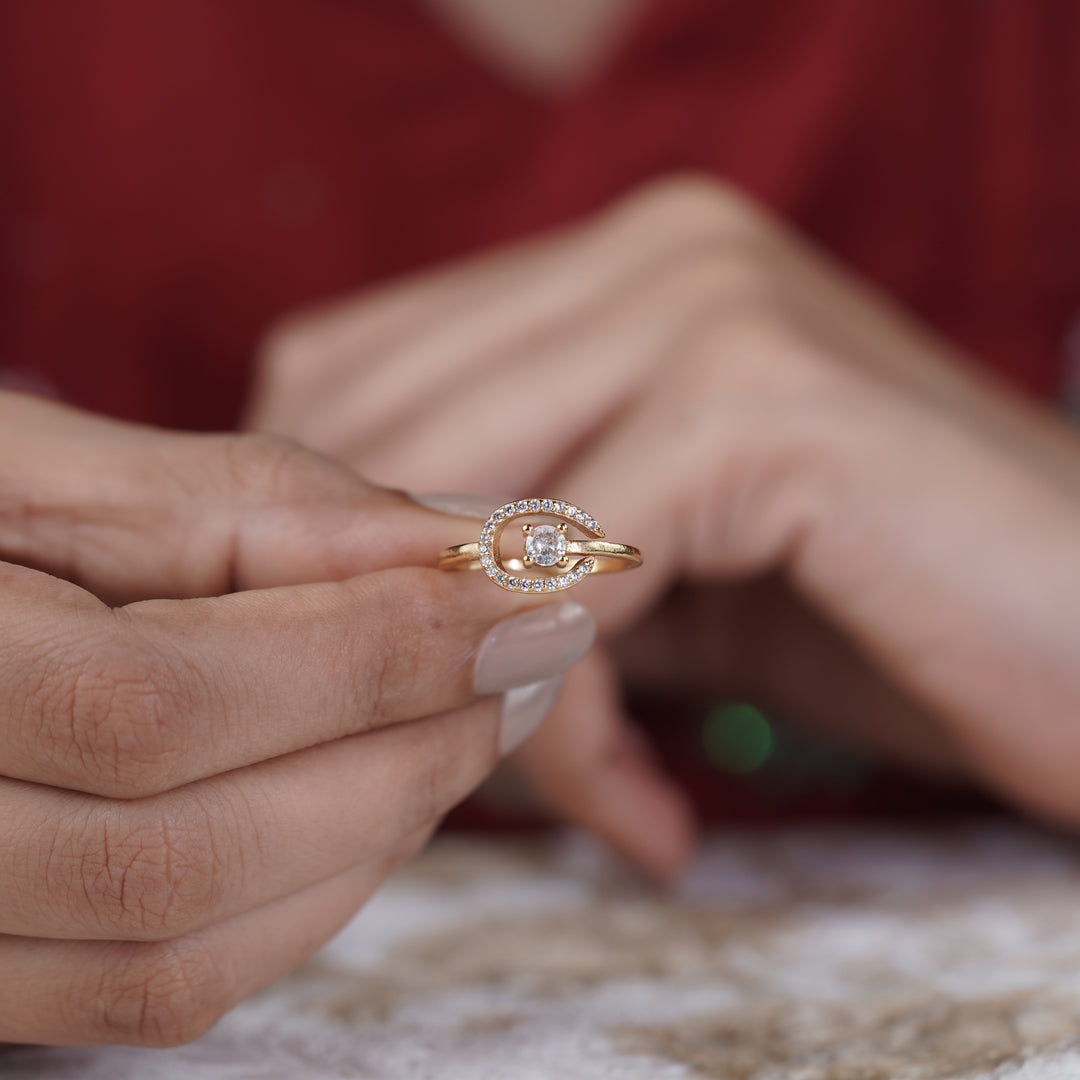 Aura Band Womens Ring