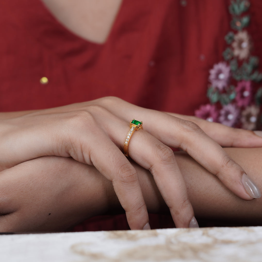 Panna Gold Womens Ring